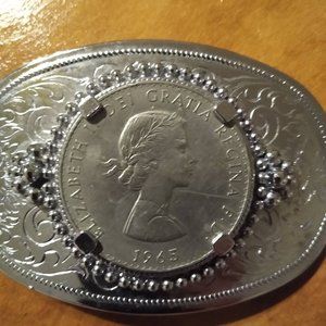 Queen Elizabeth Belt Buckle